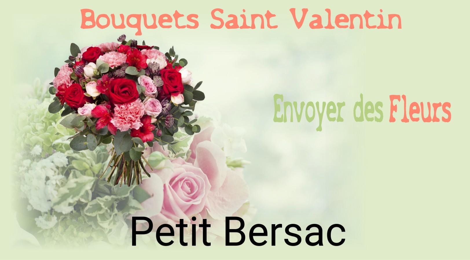 Roses de Saint-Valentin livrées à Petit-Bersac